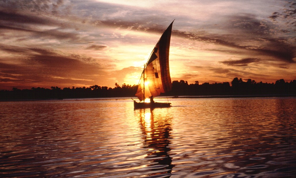 Sunset on the Nile